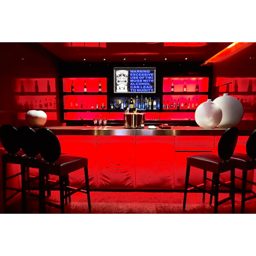 DC170213 Tiki Bar Open Happy Hours Home Decor Beer Display illuminated Night Light Neon Sign Dual Color