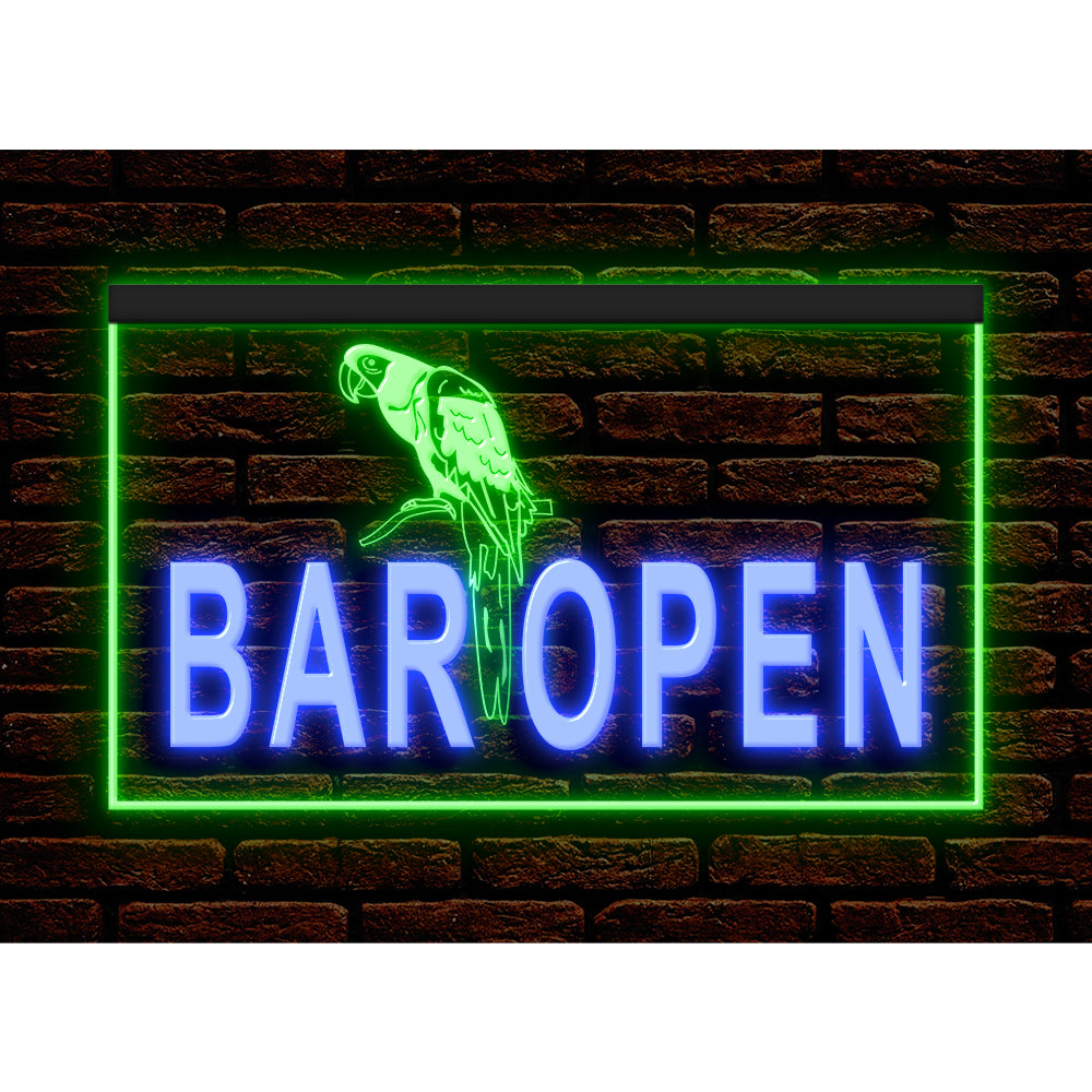 DC170220 Bar Pub Club Home Decor Open Display illuminated Night Light Neon Sign Dual Color