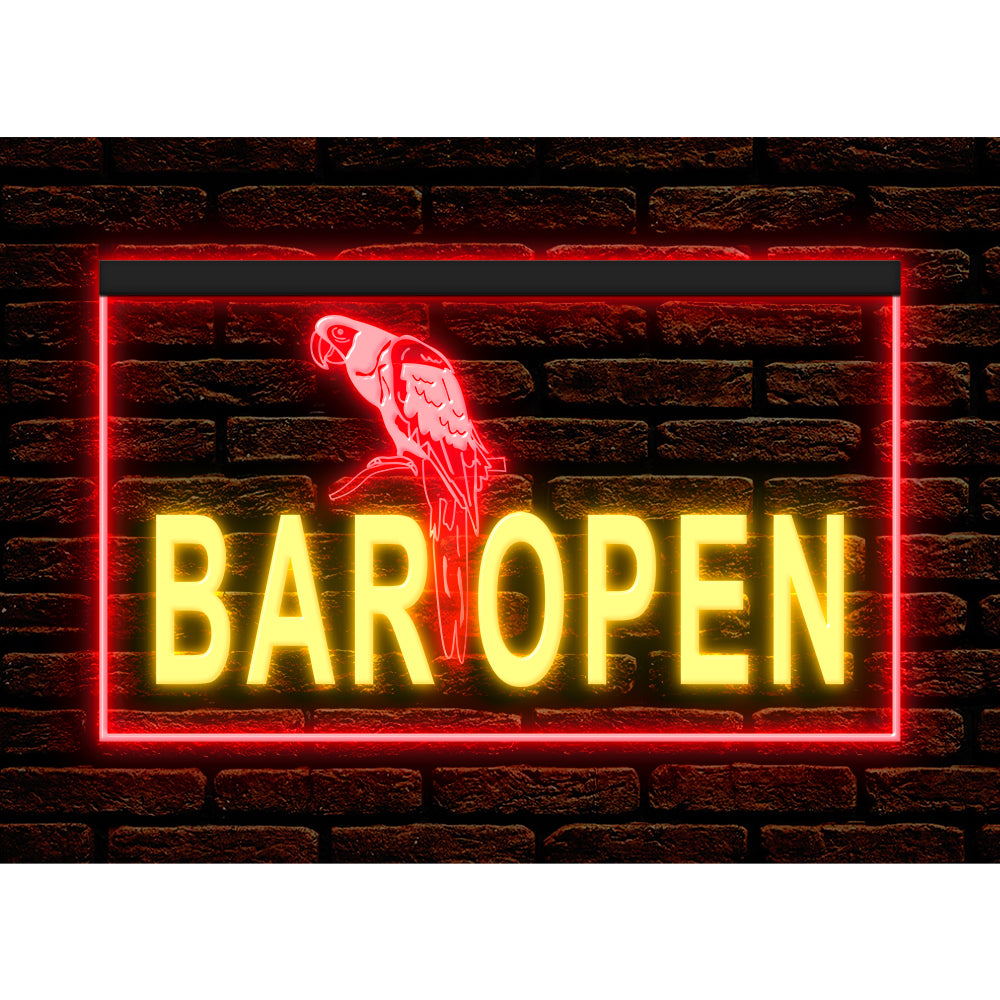DC170220 Bar Pub Club Home Decor Open Display illuminated Night Light Neon Sign Dual Color