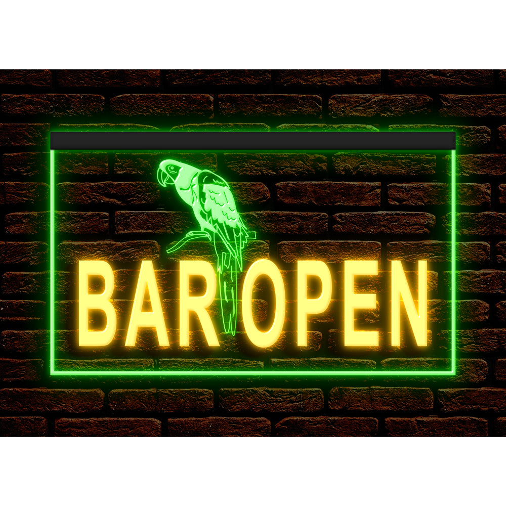 DC170220 Bar Pub Club Home Decor Open Display illuminated Night Light Neon Sign Dual Color