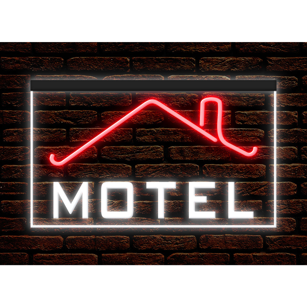 DC190031 MOTEL Home Decor Display illuminated Night Light Open Neon Sign Dual Color