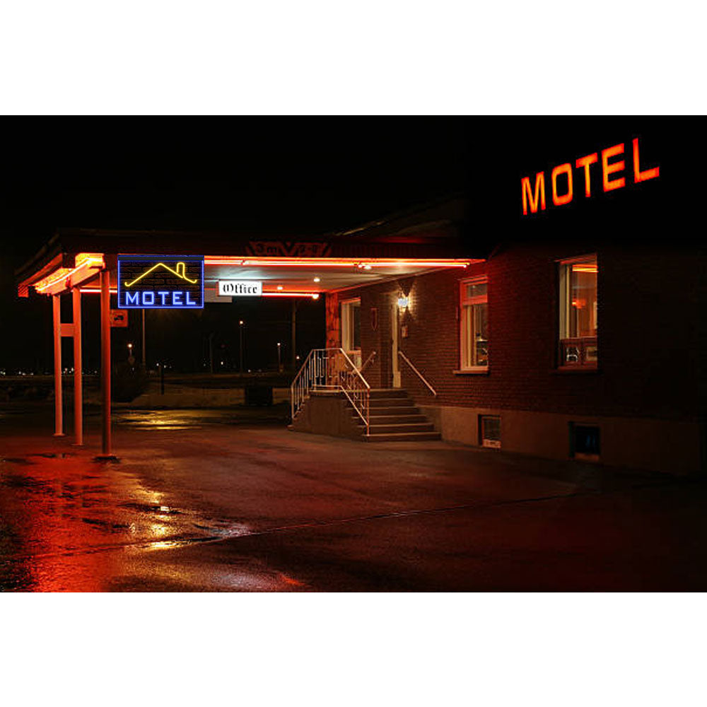 DC190031 MOTEL Home Decor Display illuminated Night Light Open Neon Sign Dual Color