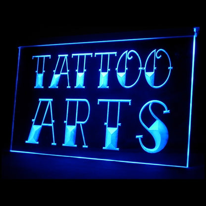 100028 Tattoo Arts Piercing Shop Studio Workshop Home Decor Open Display illuminated Night Light Neon Sign 16 Color By Remote