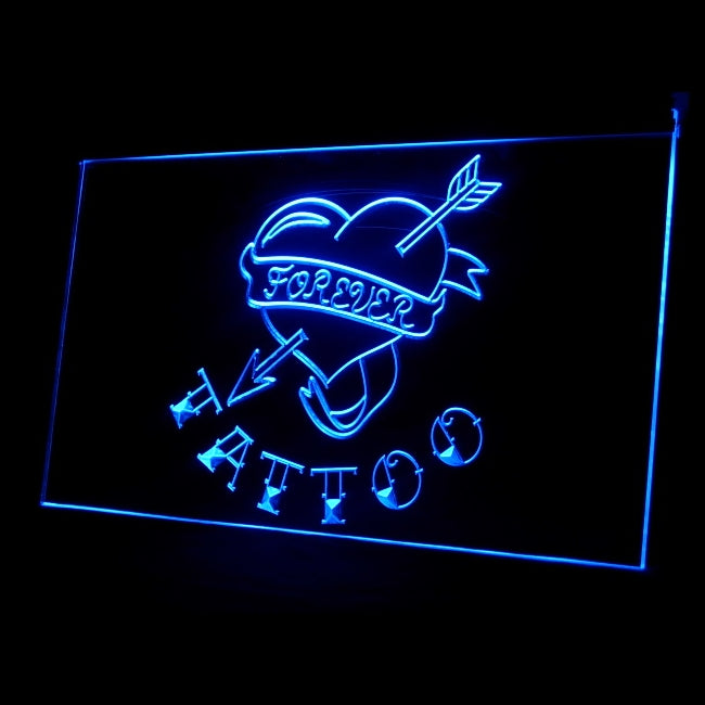 100034 Tattoo Piercing Shop Studio Workshop Home Decor Open Display illuminated Night Light Neon Sign 16 Color By Remote