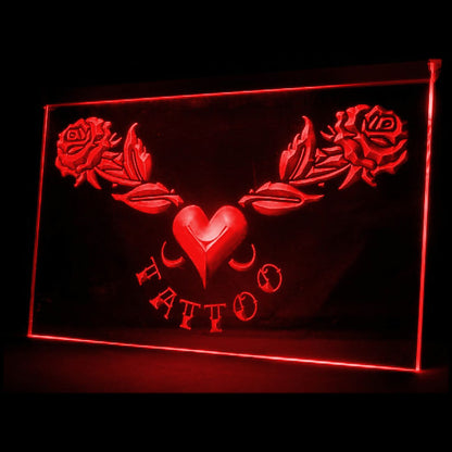 100035 Tattoo Piercing Shop Studio Workshop Home Decor Open Display illuminated Night Light Neon Sign 16 Color By Remote