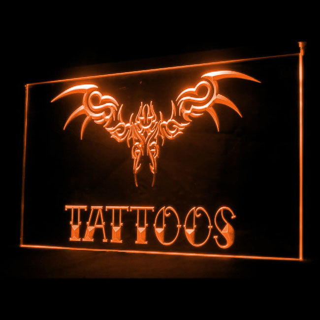 100038 Tattoo Piercing Shop Studio Workshop Home Decor Open Display illuminated Night Light Neon Sign 16 Color By Remote