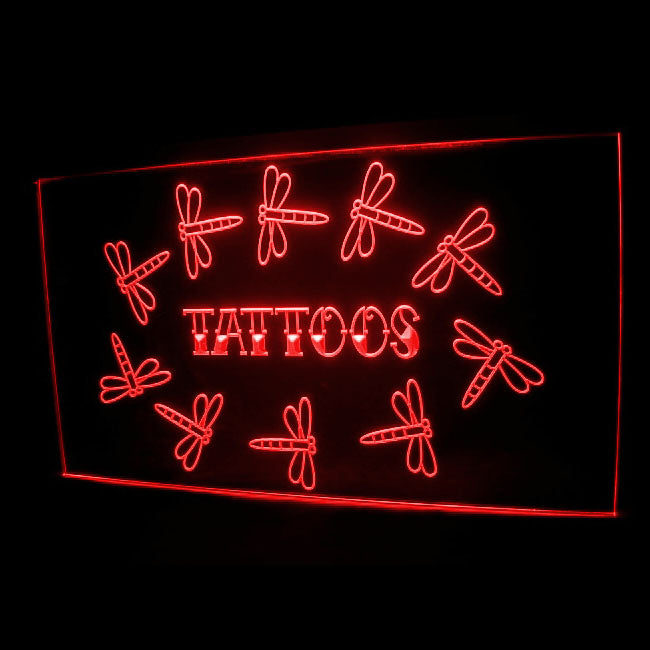 100039 Tattoo Piercing Shop Studio Workshop Home Decor Open Display illuminated Night Light Neon Sign 16 Color By Remote