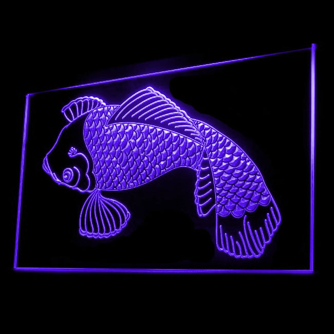 100043 Koi Japanese Tattoo Piercing Shop Home Decor Open Display illuminated Night Light Neon Sign 16 Color By Remote