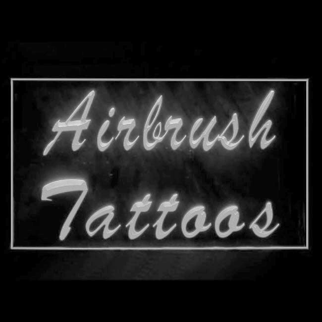 100045 Airbrush Tattoos Piercing Shop Studio Home Decor Open Display illuminated Night Light Neon Sign 16 Color By Remote