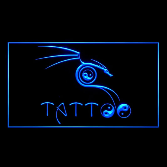 100091 Tattoo Piercing Shop Studio Workshop Home Decor Open Display illuminated Night Light Neon Sign 16 Color By Remote