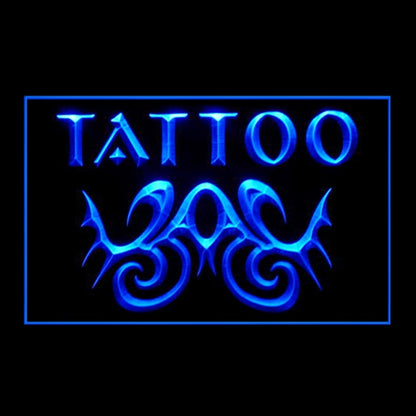 100108 Tattoo Piercing Shop Studio Workshop Home Decor Open Display illuminated Night Light Neon Sign 16 Color By Remote
