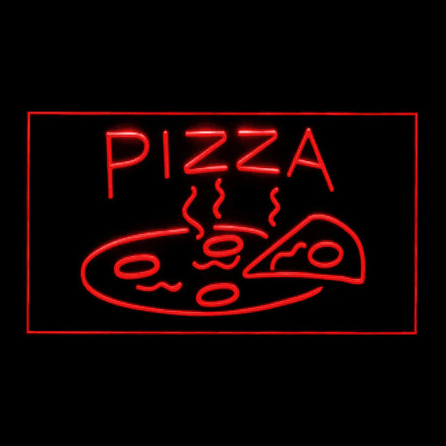 110005 Pizza Shop Cafe Restaurant Home Decor Open Display illuminated Night Light Neon Sign 16 Color By Remote