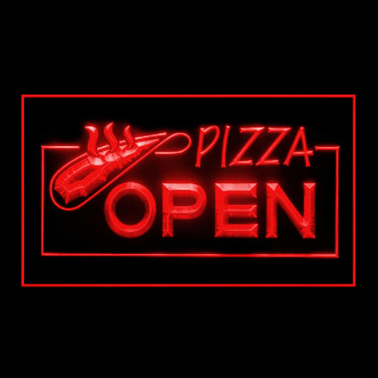 110018 OPEN Pizza Shop Cafe Restaurant Bar Home Decor Open Display illuminated Night Light Neon Sign 16 Color By Remote