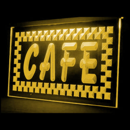 110021 Cafe Bar Coffee Shop Restaurant Home Decor Open Display illuminated Night Light Neon Sign 16 Color By Remote
