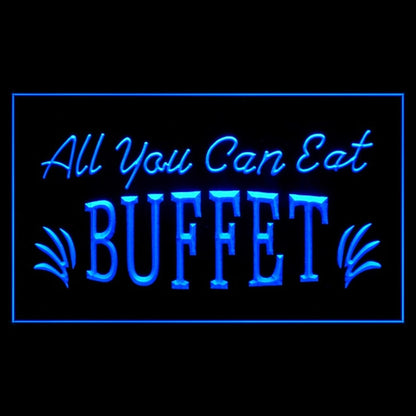110027 Buffet Restaurant Shop Cafe Bar Home Decor Open Display illuminated Night Light Neon Sign 16 Color By Remote