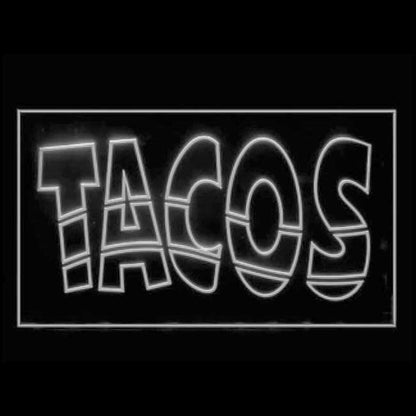 110038 Mexican Tacos Shop Cafe Store Home Decor Open Display illuminated Night Light Neon Sign 16 Color By Remote
