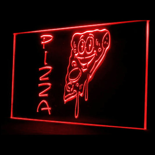 110068 OPEN Pizza Shop Restaurant Cafe Bar Home Decor Open Display illuminated Night Light Neon Sign 16 Color By Remote