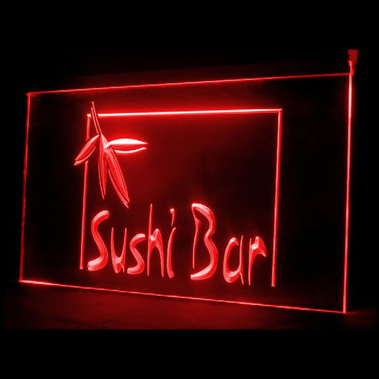 110071 OPEN Sushi Bar Japanese Restaurant Home Decor Open Display illuminated Night Light Neon Sign 16 Color By Remote