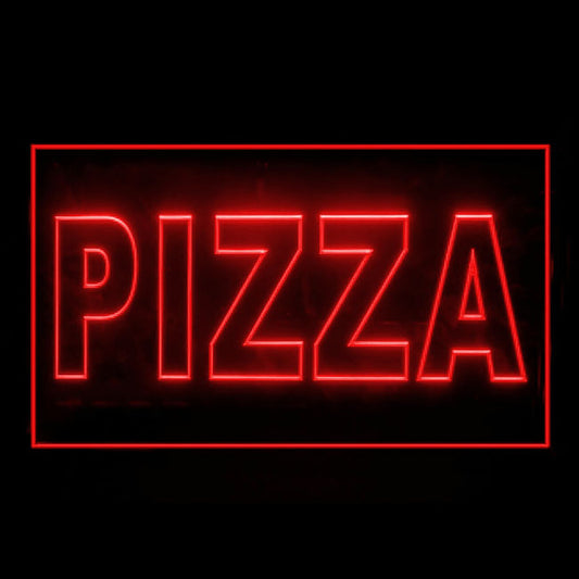 110074 Pizza Shop Restaurant Cafe Home Decor Open Display illuminated Night Light Neon Sign 16 Color By Remote