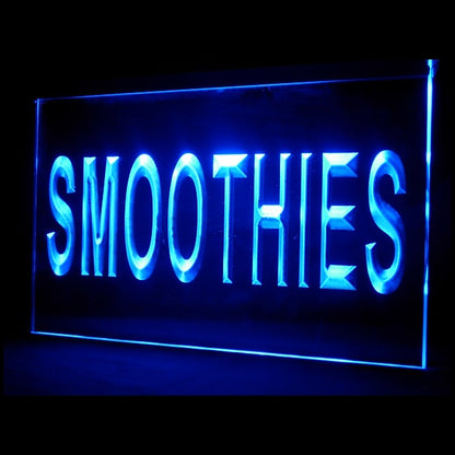 110076 Smoothies Fruit Juice Cafe Bar Home Decor Open Display illuminated Night Light Neon Sign 16 Color By Remote
