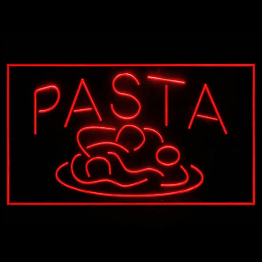 110093 Pasta Pizza Cafe Restaurant Shop Home Decor Open Display illuminated Night Light Neon Sign 16 Color By Remote