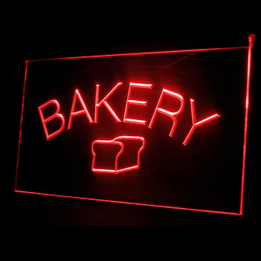 110110 Bakery Shop Cafe Store Home Decor Open Display illuminated Night Light Neon Sign 16 Color By Remote