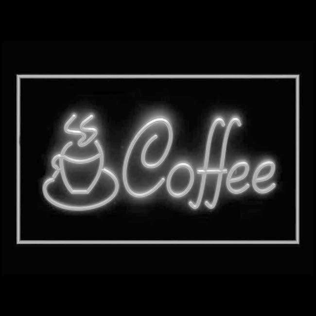 110117 Cup Coffee Cafe Shop Home Decor Open Display illuminated Night Light Neon Sign 16 Color By Remote
