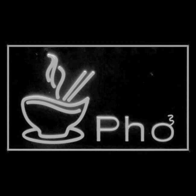 110125 Pho Vietnamese Vietnam Noodle Home Decor Open Display illuminated Night Light Neon Sign 16 Color By Remote