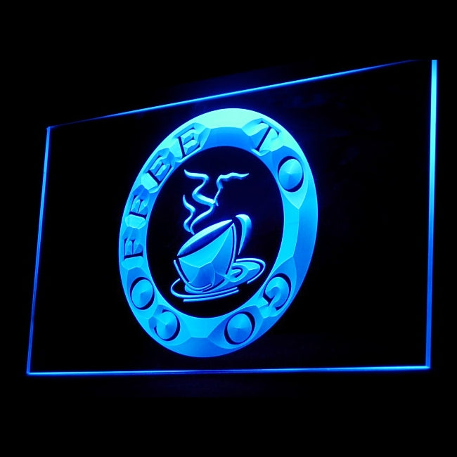 110141 Coffee To Go Shop Cafe Shop Home Decor Open Display illuminated Night Light Neon Sign 16 Color By Remote