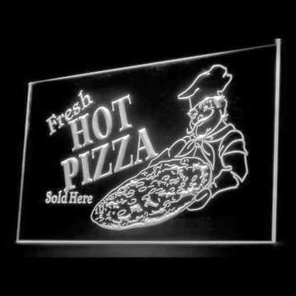 110150 Pizza Cafe Restaurant Shop Home Decor Open Display illuminated Night Light Neon Sign 16 Color By Remote
