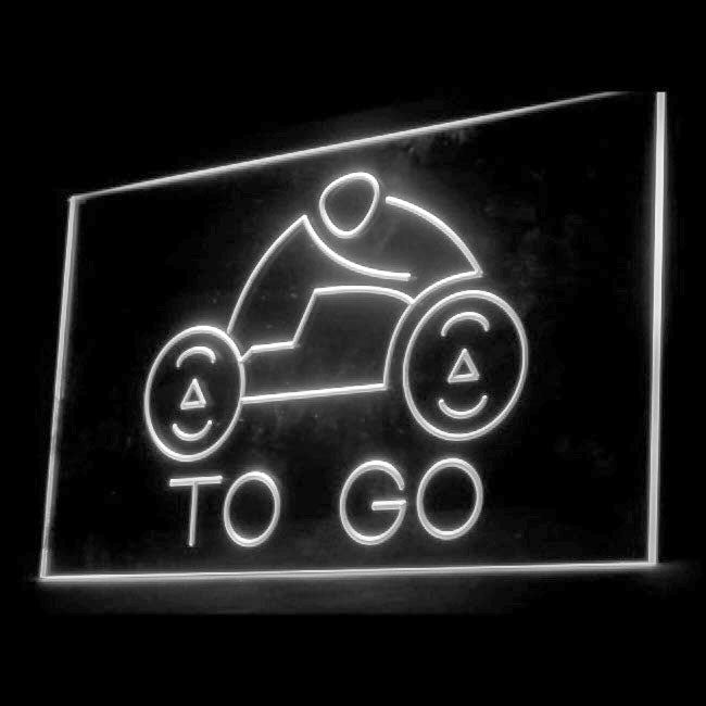 110155 TO GO Delivery Take Out Pizza Motor Express Home Decor Open Display illuminated Night Light Neon Sign 16 Color By Remote