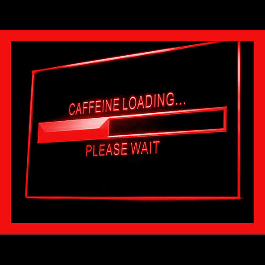 110162 Please Wait for Cafe Loading Service Home Decor Open Display illuminated Night Light Neon Sign 16 Color By Remote