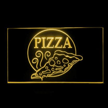 110226 Pizza Shop Restaurant Home Decor Open Display illuminated Night Light Neon Sign 16 Color By Remote
