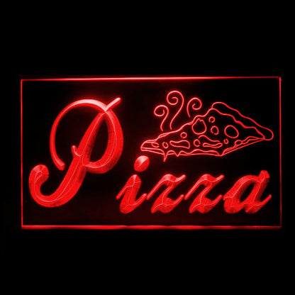 110227 Pizza Shop Restaurant Home Decor Open Display illuminated Night Light Neon Sign 16 Color By Remote