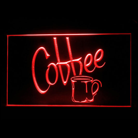 110229 Open Cafe Coffee Shop Home Decor Open Display illuminated Night Light Neon Sign 16 Color By Remote