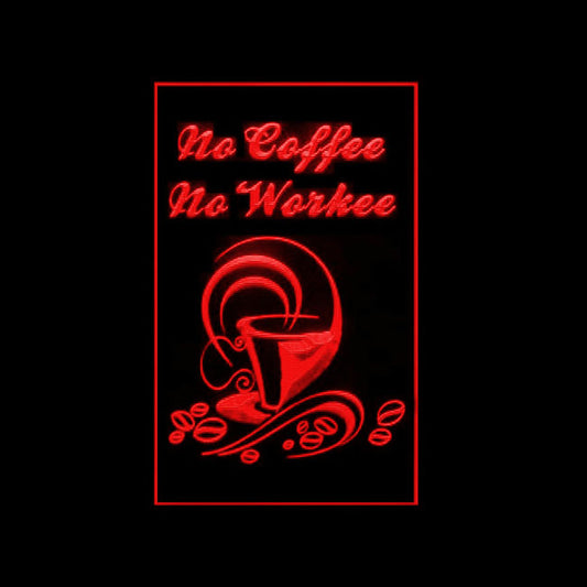 110255 Coffee Cafe Shop Home Decor Open Display illuminated Night Light Neon Sign 16 Color By Remote