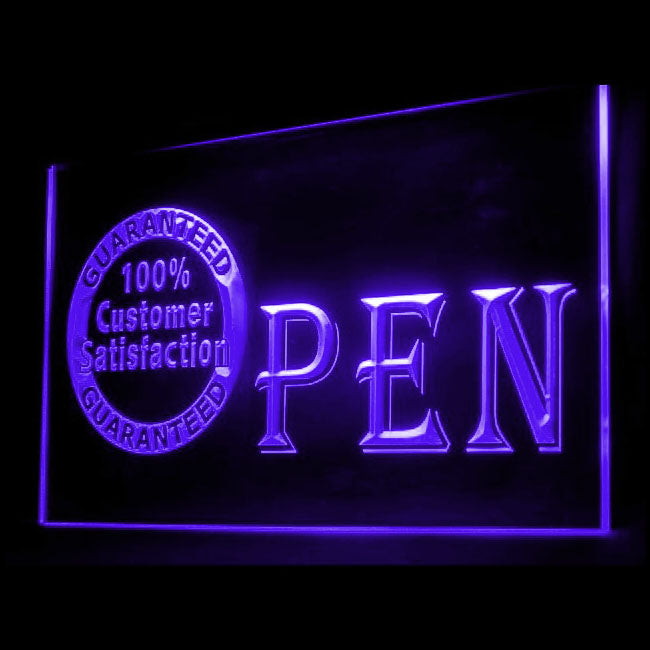 120013 Open Shop Store Salon Cafe Bar Pub Home Decor Open Display illuminated Night Light Neon Sign 16 Color By Remote
