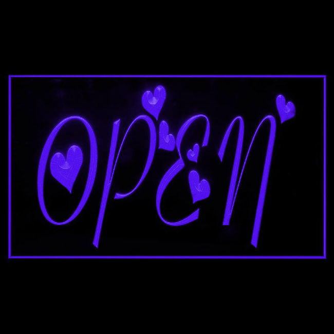 120022 Open Shop Store Salon Cafe Bar Pub Home Decor Open Display illuminated Night Light Neon Sign 16 Color By Remote