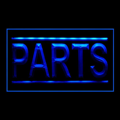 120047 PARTS Motorcycle Vehicle Shop Open Home Decor Open Display illuminated Night Light Neon Sign 16 Color By Remote