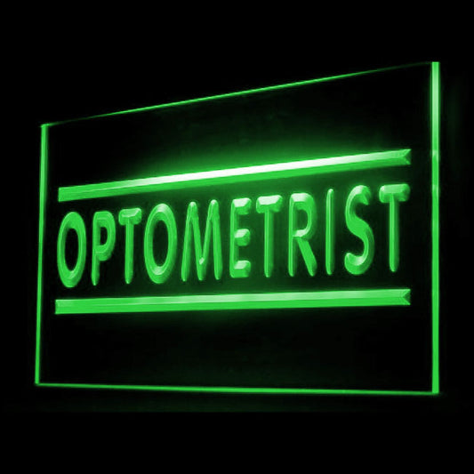 120051 Optometrist Professional Optical Shop Open Home Decor Open Display illuminated Night Light Neon Sign 16 Color By Remote