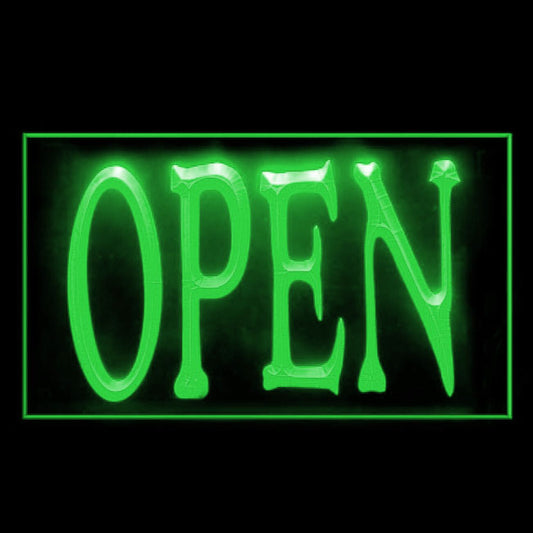 120060 Open Shop Store Salon Cafe Bar Pub Home Decor Open Display illuminated Night Light Neon Sign 16 Color By Remote