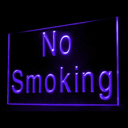 120071 No Smoking Restaurant Cafe Shop Bar Home Decor Open Display illuminated Night Light Neon Sign 16 Color By Remote