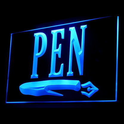 120077 PEN Home Decor Shop Store Open Home Decor Open Display illuminated Night Light Neon Sign 16 Color By Remote