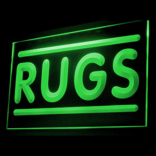 120078 Rugs Shop Bedroom Carpet Store Open Home Decor Open Display illuminated Night Light Neon Sign 16 Color By Remote