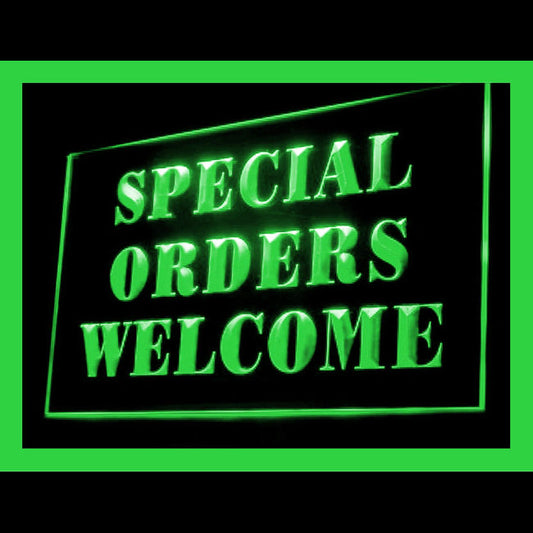 120103 Speical Order Welcome Restaurant Cafe Home Decor Open Display illuminated Night Light Neon Sign 16 Color By Remote