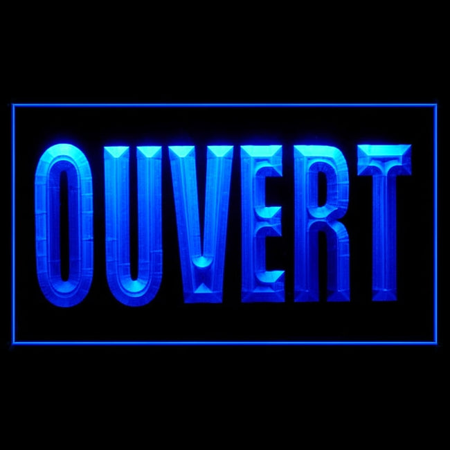 120123 Ouvert French Open Restaurant Shop Cafe Home Decor Open Display illuminated Night Light Neon Sign 16 Color By Remote