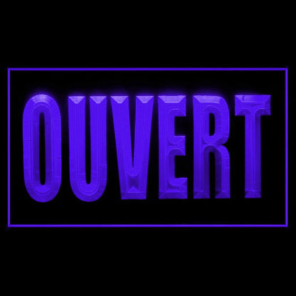 120123 Ouvert French Open Restaurant Shop Cafe Home Decor Open Display illuminated Night Light Neon Sign 16 Color By Remote