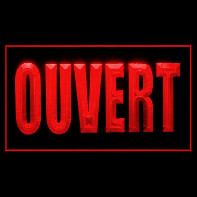 120123 Ouvert French Open Restaurant Shop Cafe Home Decor Open Display illuminated Night Light Neon Sign 16 Color By Remote