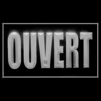 120123 Ouvert French Open Restaurant Shop Cafe Home Decor Open Display illuminated Night Light Neon Sign 16 Color By Remote