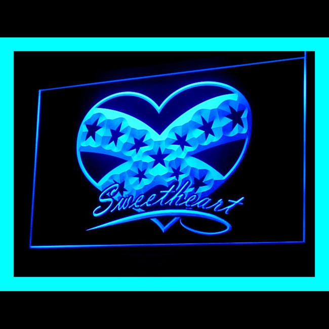 120145 Sweet Heart Lovely Valentine Shop Store Home Decor Open Display illuminated Night Light Neon Sign 16 Color By Remote